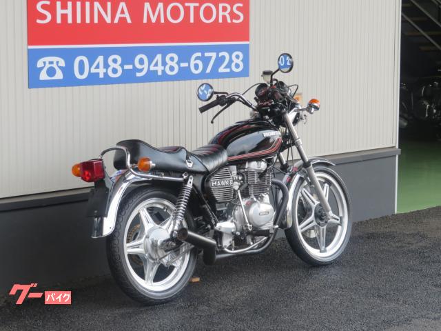 先日のお客さまのご愛車カワサキZEPHYRχにホンダCB400TホークII