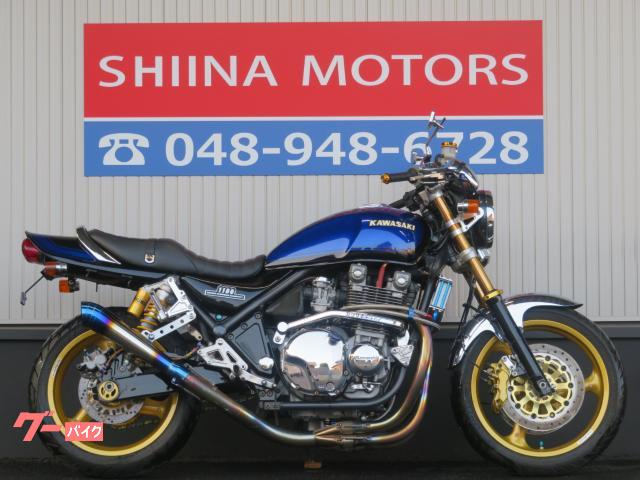 ＺＥＰＨＹＲ１１００　Ｂ０２８５　レーシングマフラー　セパハン　バックステップ　オイルクーラー　サブフレーム　サンスターローター
