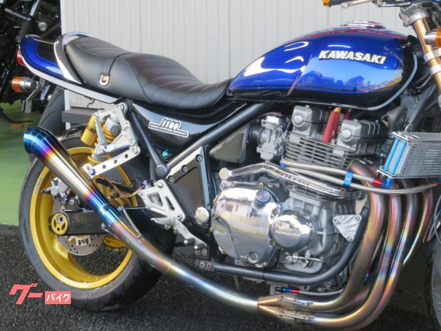 ゼブラ柄のクーハン カワサキ ZEPHYR1100 B0285 レーシングマフラー