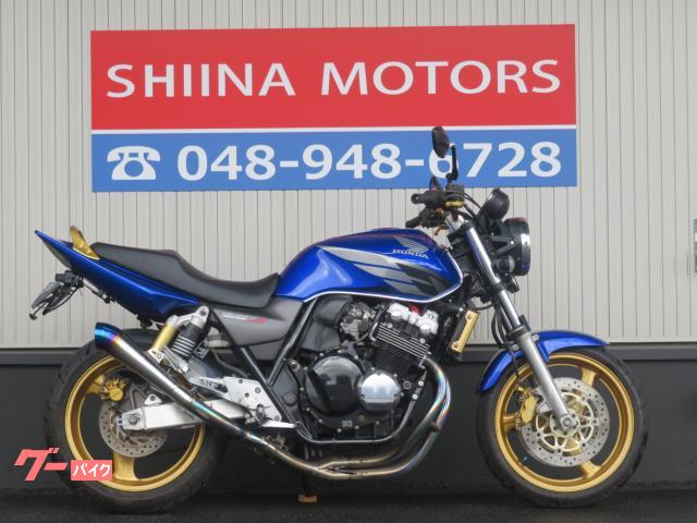 ＣＢ４００Ｓｕｐｅｒ　Ｆｏｕｒ　ＶＴＥＣ　ＳＰＥＣ３　Ｂ０２８７　ＮＣ３９　レーシングマフラー　ゴールドホイール　フェンダーレス