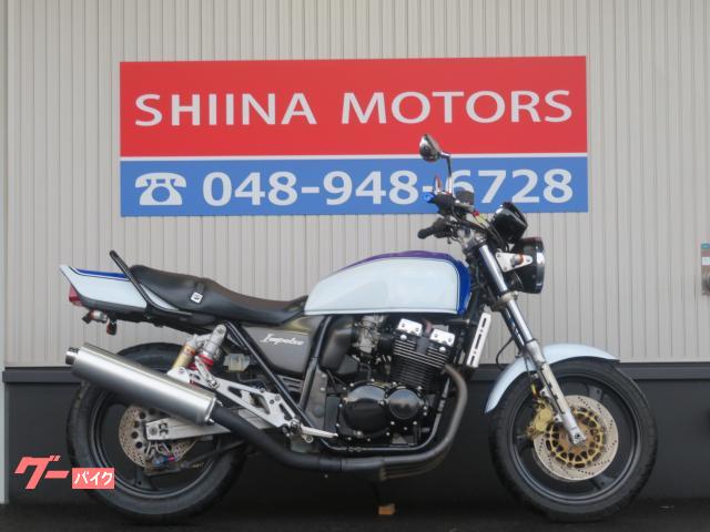 ＧＳＸ４００インパルス　Ｂ０３１１　クーリーカラー　ブレンボキャリパー　前後ブラックホイール　フェンダーレス　ＧＫ７ＣＡ