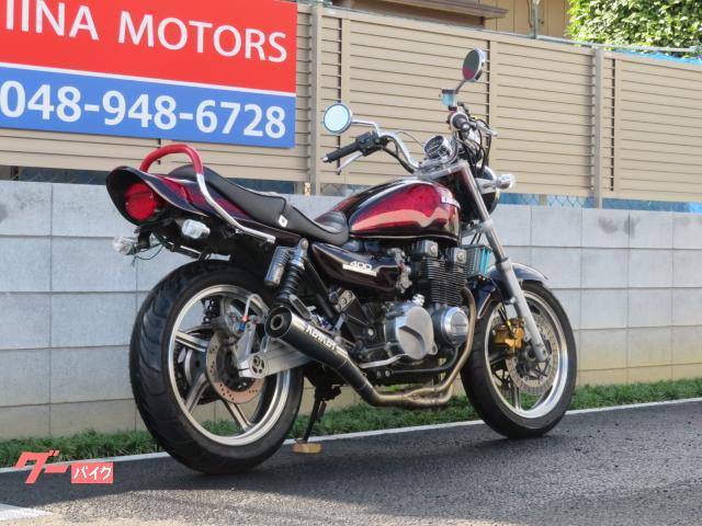 カワサキ ZEPHYR400 B0324 集合管 アップハンドル