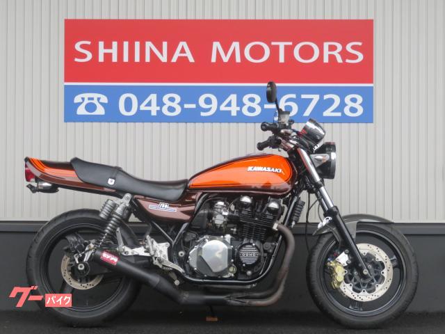 ＺＥＰＨＹＲ７５０　Ｂ０３４５　モリワキ集合管　Ｚ２外装　ブレンボキャリパー　バックステップ　メッシュホース