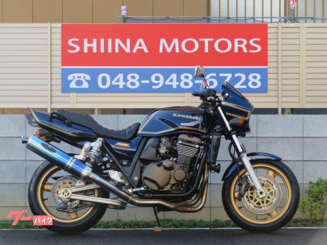 ＺＲＸ１２００Ｒ　Ｂ０３５１　ＢＥＥＴナサートマフラー　タックロール　前後ゴールドホイール　フェンダーレス