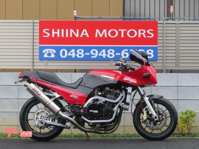 ＧＰＺ９００Ｒ　Ｂ０３７０　ヤマモトレーシングマフラー　前後ゲイルスピードホイール　ＴＭＲキャブ　ブレンボ　バックステップ　ＥＴＣ