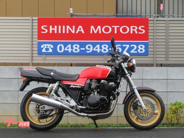 ＧＳＸ４００インパルス　Ｂ０３６８　ヨシムラカラー　前後ゴールドホイール　ＧＫ７９Ａ