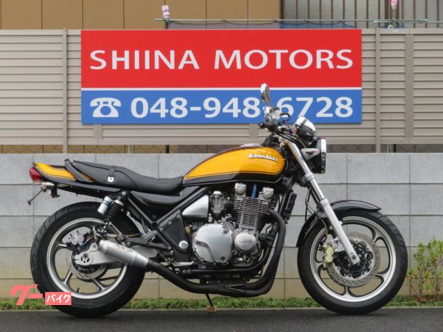 ＺＥＰＨＹＲ１１００　Ｂ０３９１　イエローコーンモナカ管　ブレンボブレーキ　ハーディハンドル　クリアウインカー　フェンダーレス