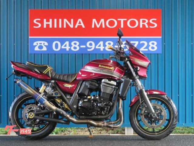 ＺＲＸ１２００　ＤＡＥＧ　Ｂ０４６８　マーベリックマフラー　タックロール　バックステップ　エンジンスライダー　フェンダーレス