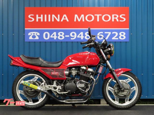 ＣＢＸ５５０Ｆインテグラ　Ｓ０１２１　４００ｃｃ公認登録　ＢＥＥＴ外装　メッキ集合管　マーシャルイエローレンズ　ニッシンマスター