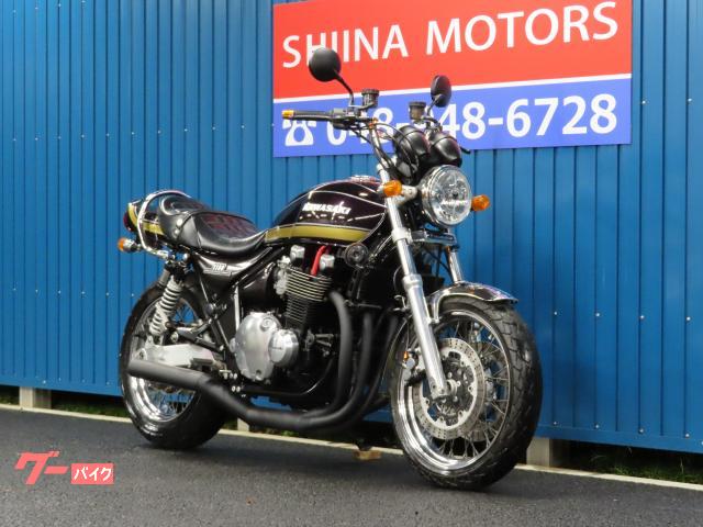 カワサキ ZEPHYR1100RS B0505 ブラック集合管 アップ