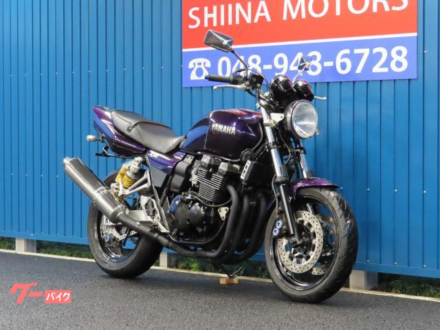 ヤマハ XJR400R B0508 オーリンズリアサス 前後ブラック
