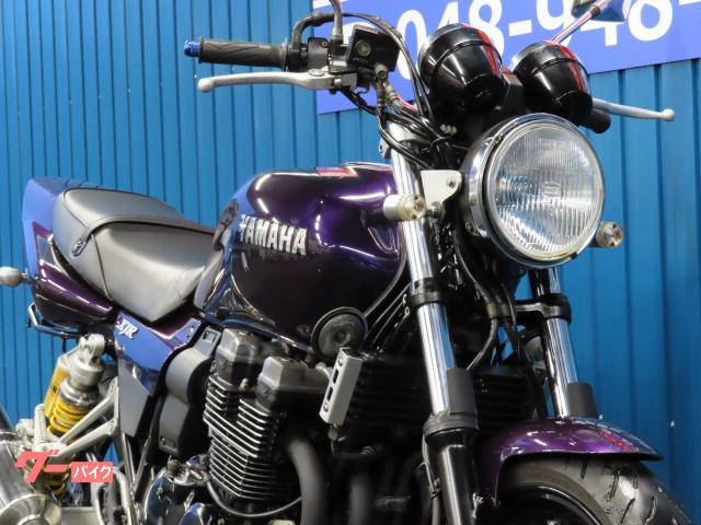 YAMAHA xjr400r 紫色 タンク YAMAHA xjr400r 紫色 タンク Gloss Purple and Black 23' KRT Style