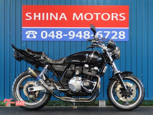 ＸＪＲ４００　Ｂ３０５４０　集合管　マーシャルイエロー　アップハンドル　タックロールシート　ハネテール　ブレンボブレーキ　スタビ
