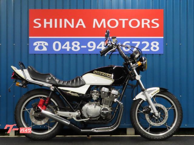 スズキ GSX400F B30567 メッキ集合管 星形キャスト