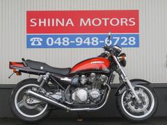 カワサキ　ＺＥＰＨＹＲ７５０　Ｂ０２６２　火の玉カラー　フェンダーレス　小型ウインカー　メッキミラー　ゴールドスプロケット　ＥＴＣ