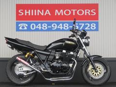 ヤマハ　ＸＪＲ４００Ｒ　Ｂ０２７３　４ＨＭ　キングロード８８集合管　ブレンボキャリパー　前後ブラックホイール　フェンダーレス