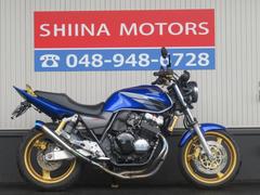ホンダ　ＣＢ４００Ｓｕｐｅｒ　Ｆｏｕｒ　ＶＴＥＣ　ＳＰＥＣ３　Ｂ０２８７　ＮＣ３９　レーシングマフラー　ゴールドホイール　フェンダーレス