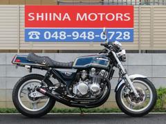 カワサキ　ＺＥＰＨＹＲ７５０　Ｓ００６５　逆車　ドレミＦＸ新品外装　ブラック集合管　メッキフェンダー　タックロールシート　クリアウインカー