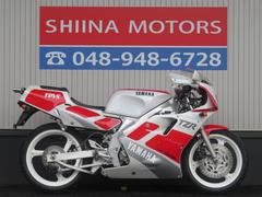ヤマハ　ＴＺＲ２５０　Ｂ０３３３　３ＭＡ　ＳＰ忠男チャンバー　シルキーホワイト　後方排気　デルタボックスフレーム　ブレーキメッシュホース