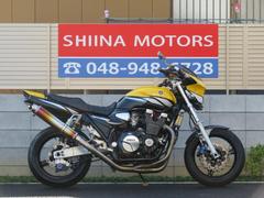 ヤマハ　ＸＪＲ１３００　Ｂ０３５３　レーシングマフラー　ビキニカウル　ナイトロンリアサス　タックロール　前後ブラックホイール　ＥＴＣ