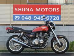 カワサキ　ＺＥＰＨＹＲ７５０　Ｂ０３５５　火の玉カラー　小形ウインカー　エンジンスライダー　フェンダーレス　ＵＳＢ電源