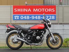 カワサキ　ＺＥＰＨＹＲ４００　Ｂ０３６３　火の玉カラー　前後ゴールドホイール