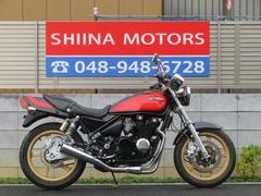 カワサキ　ＺＥＰＨＹＲ４００　Ｂ０３６４　火の玉カラー　前後ゴールドホイール　ブレーキメッシュホース