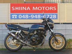 カワサキ　ＺＲＸ４００　Ｂ０３７９　カーボンマフラー　前後ゴールドホイール　スモークウインカー　フェンダーレス　ゴールドスプロケット