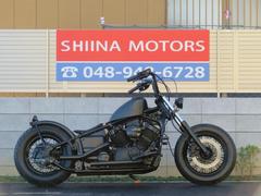 ヤマハ　ドラッグスター４００クラシック　Ｓ００７８　チョッパースタイル　ドラッグパイプマフラー　スポークホイール　キャブレターモデル