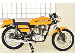 ＤＵＣＡＴＩ　３５０　ＤＥＳＭＯ　昭和４９年　１９７４年　イエローデスモ　レストア済　右シフト＆逆チェンジ
