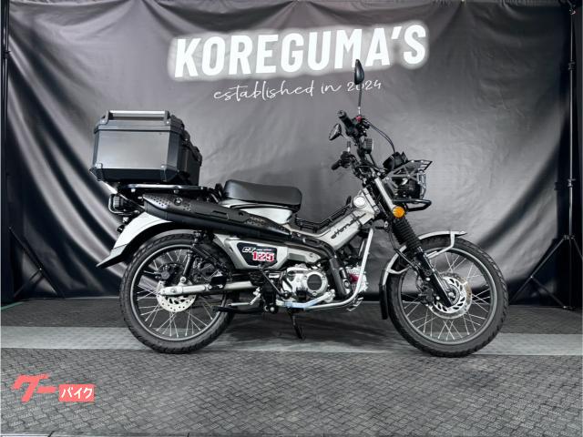 ホンダ CT125ハンターカブ ブラックマフラー フォグランプ