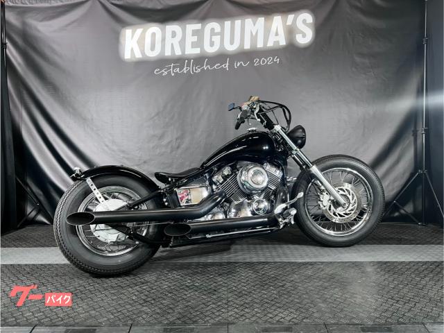 ドラッグスター400 スラッシュカットマフラー　70Φ　イージーライダース製 ドラッグスター400 スラッシュカットマフラー 70Φ イージーライダース