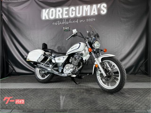 スズキ　GZ125HS スズキ GZ125HS ウィンドスクリーン バックレスト キャブOH