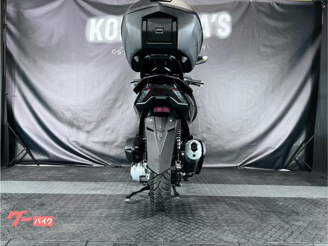 乗って帰れます。フォルツァ　自賠責2年　ロングスクリーン　リアキャリア　グリップヒーター ホンダ PCX 2025年モデル ロングスクリーン・リアキャリア装備