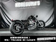 ホンダ　スティード４００　ニューロッドカスタム　ボバーカスタム　マットブラック塗装　ショート管　Ｔ＆Ｆカスタムパーツ