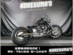 ヤマハ　ドラッグスター４００　ＶＨ０１Ｊ型ファイナル　フルカスタムボバー　チョッパー　ドラッグパイプマフラー　ファットタイヤ　ＳＵエアクリ