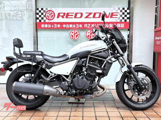 エリミネーター400 ワンオーナー 取説 記録簿 スライダー バックレスト付き 3年保証