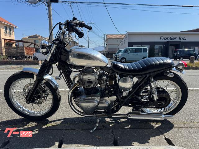 カワサキ W650 アルミタンク マフラー 前後フェンダー メーター 他