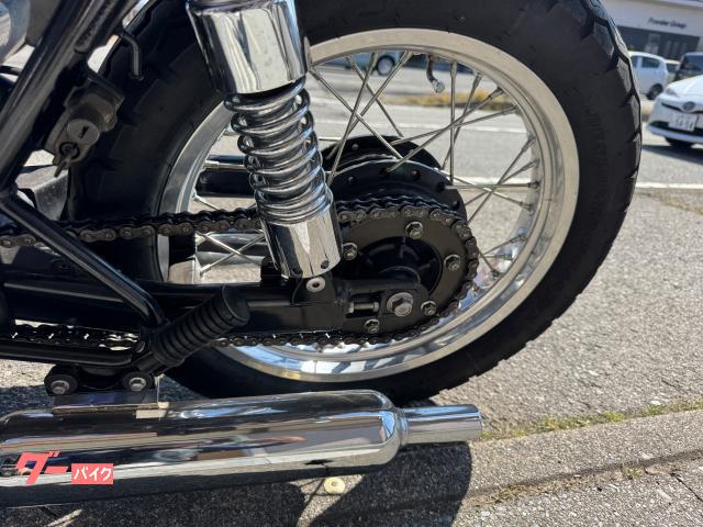 カワサキ W650 アルミタンク マフラー 前後フェンダー メーター 他