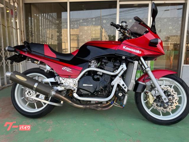 ＧＰＺ９００Ｒ　Ａ１０　逆車　前後ゲイルスピードホイル　サブフレーム　バックステップ　マフラー　ＥＴＣ　メーター　オーリンズサス