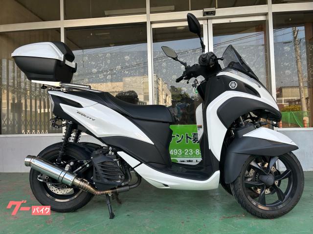 トリシティ　ＳＥＣ１Ｊ型　２０２０年モデル　フェンダーレス　マフラー　リアサス　トップボックス