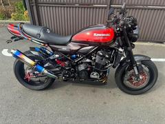 カワサキ　Ｚ９００ＲＳ　５０ｔｈ　ａｎｎｉｖｅｒｓａｒｙ　　前後ゲイルスピードホイル　ストライカーフルエキチタン　ナイトロンサス