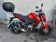 カワサキ　Ｚ１２５ＰＲＯ　オレンジ　ＵＳＢ　リアボックス付