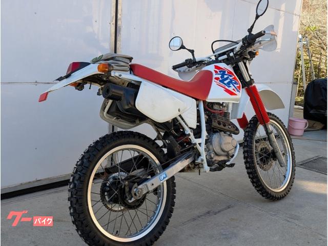 ホンダ XLR125R JD16 前後ニュータイヤ 社外ハンドルガード