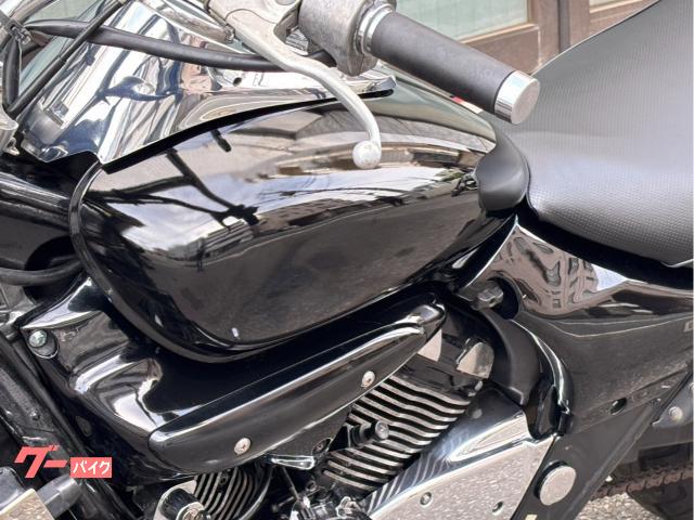 カワサキ　エリミネーター250v スラッシュマフラー カワサキ エリミネーター250V ブラック スラッシュカット