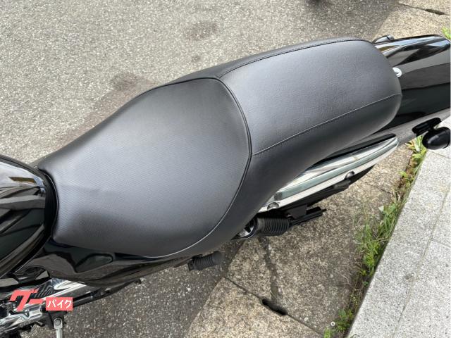 カワサキ エリミネーター250V ブラック スラッシュカット