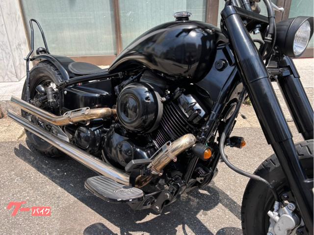 純正 YAMAHA バイクタンク 黒 ドラッグスター400クラシック VH01J ヤマハ発動機 ドラッグスター400 タンク 黒 ヤマハ 純正 中古