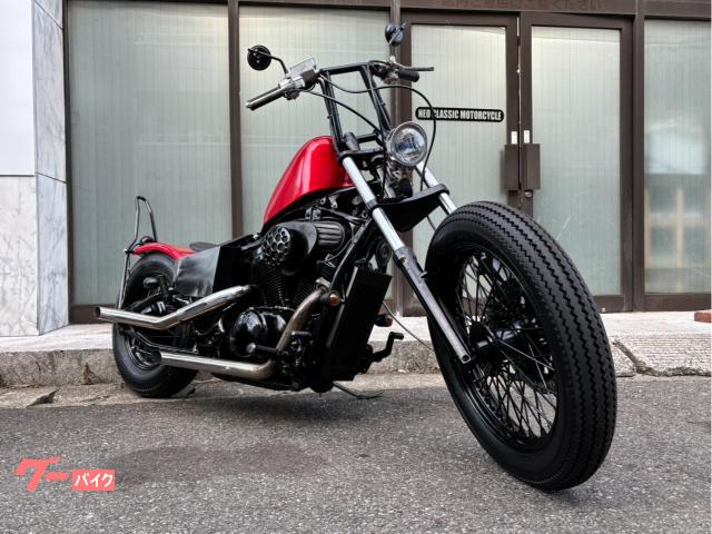 スティード４００　ワインレッドブラックフルカスタム　車検２年付