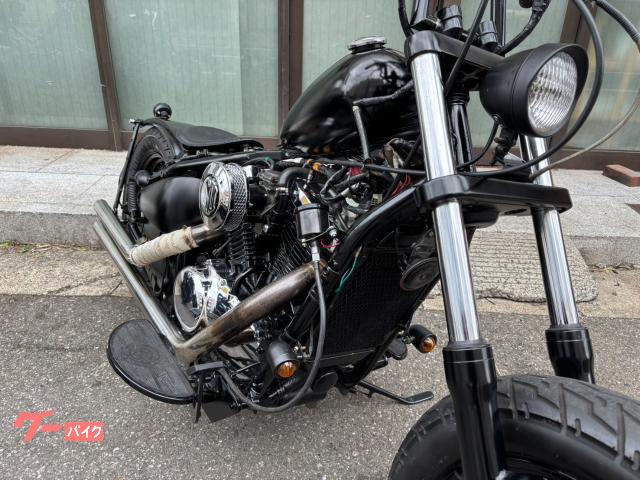 カワサキ バルカン400クラシック ブラックアウトフルカスタム