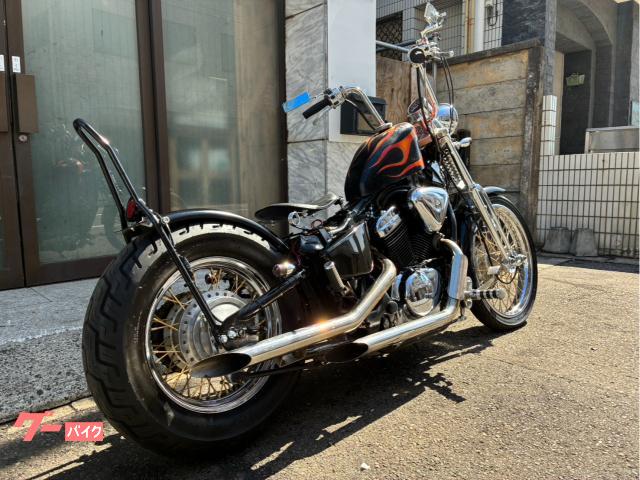 ホンダ スティード400 ラッドフレアタンク チョッパースタイル フル